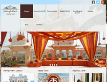 Tablet Screenshot of jaisinghgarh.com